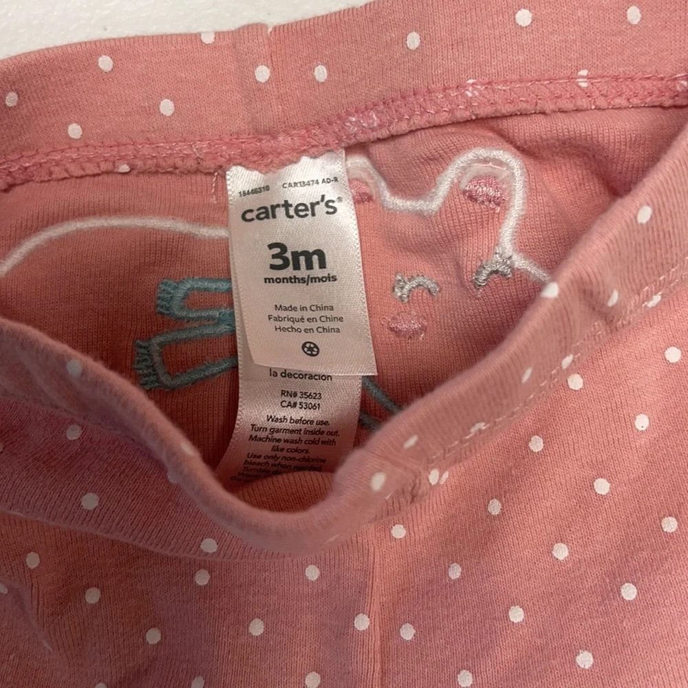 Bundle of 6 Carter’s Infant Girls Clothing